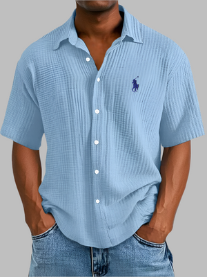 ᏒᎪᏞᏢᎻ ᏞᎪՍᏒЕΝ - Camicia da uomo Cool Comfort